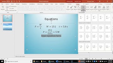 Equations, diagrams, and animations in Microsoft Word, PowerPoint, and Paint