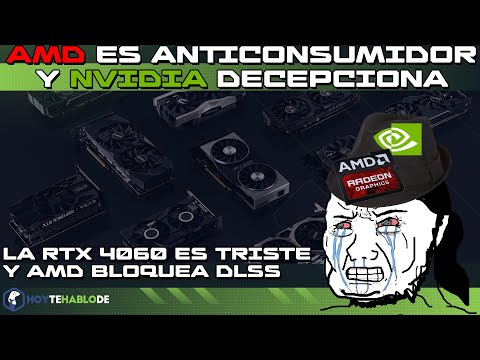 AMD AHORA ES ANTICONSUMIDOR Y LA NVIDIA RTX 4060 DECEPCIONA / GPU NEWS