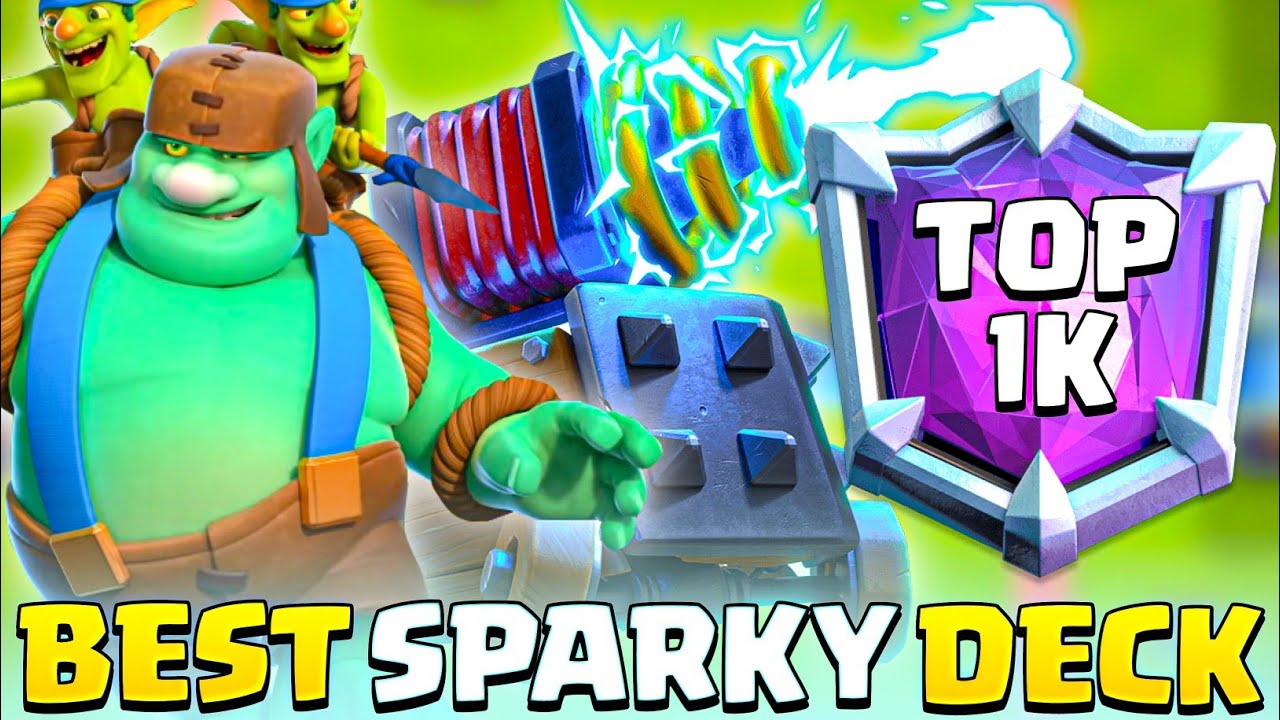 BEST Sparky Deck in Clash Royale! - YouTube