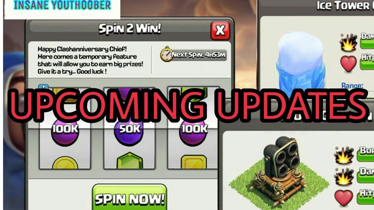 CLASHIVERSARY UPDATE 2017. CLASH OF CLANS