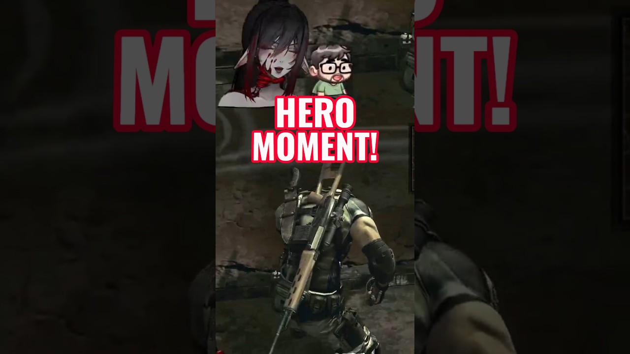 Layna's HERO MOMENT! | #residentevil #shorts