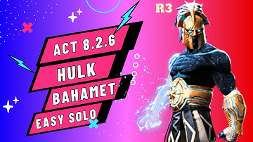 Act 8.2 BAHAMET BOSS SOLO | King of Combo IS BACK!! | SUPER QUICK! | Marvel Contest of Champions