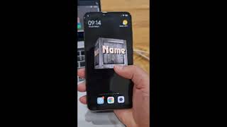 [Cube style] 3D My Name Live Wallpaper - 3D Parallax background screenshot 2