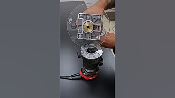 Base Plates for the Harbor Freight Bauer routers are now available! #baseplate #woodworkingtools