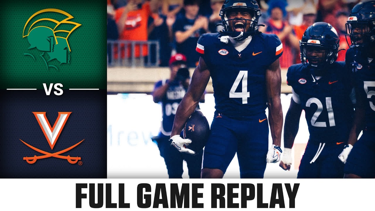 Norfolk State vs. Virginia Full Game Replay | 2026 ACC Football