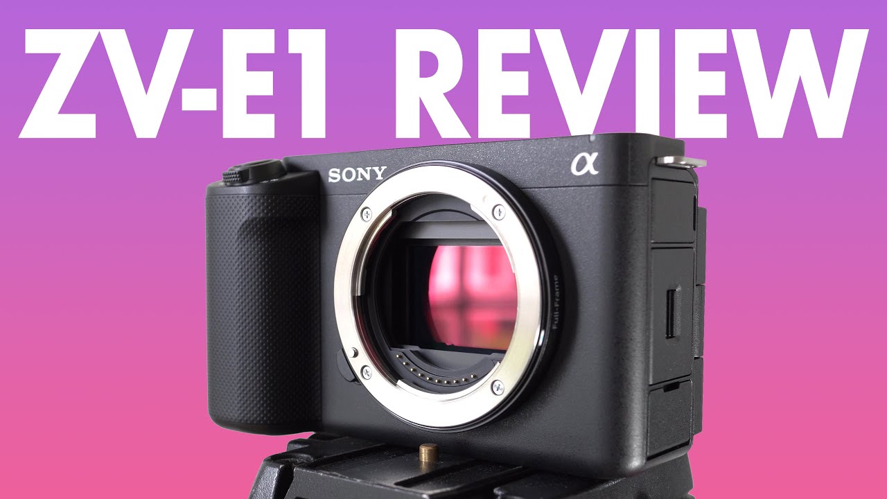 Sony Alpha ZV-E1 Full-frame Interchangeable Lens Mirrorless Vlog Camera  (Body -Black) 