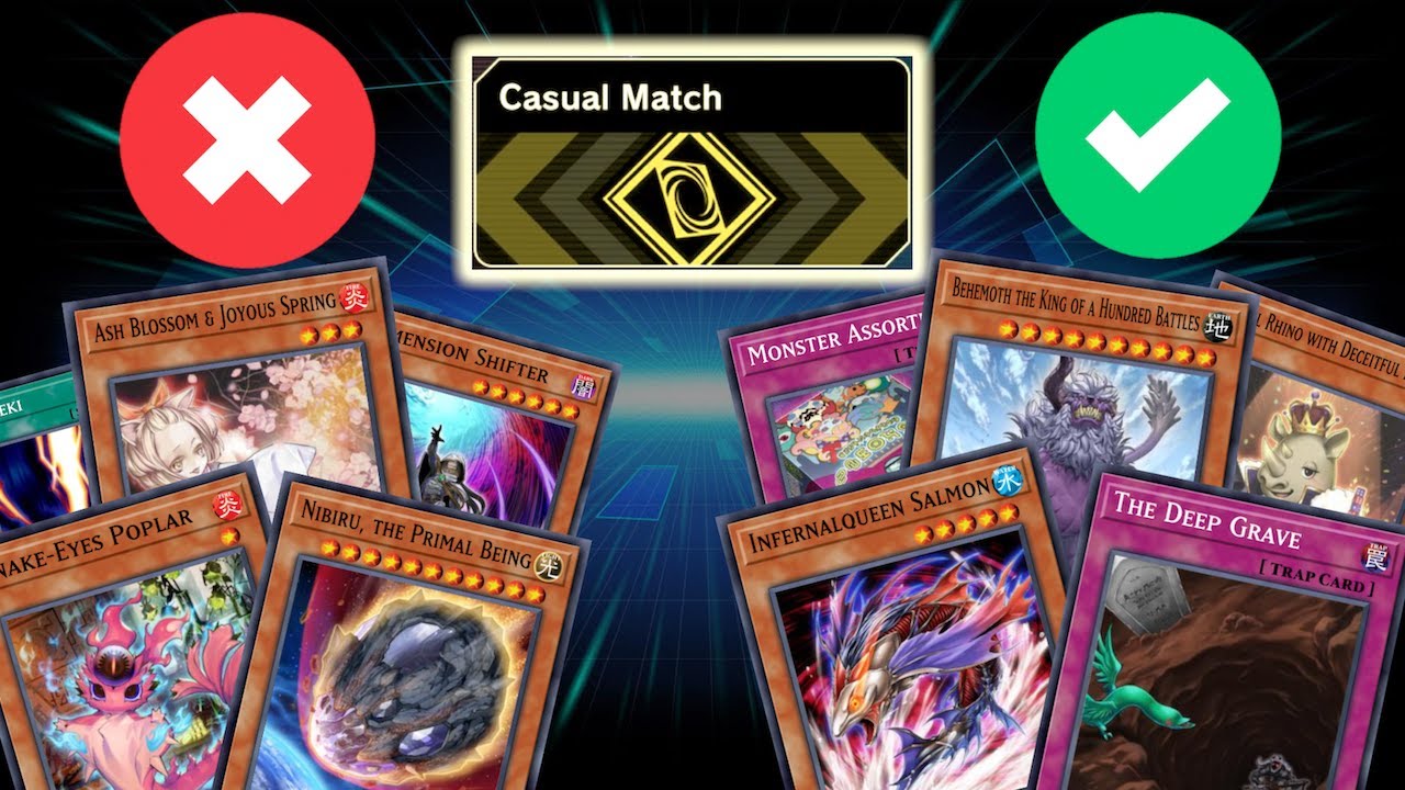 Casual Yugioh is BROKEN... Here’s how to fix it