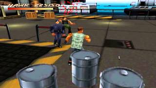 Fighting Force - psx playthrough pt 5 (naval base)