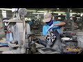 Cement tile production process