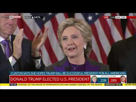 Hillary Clinton's concession speech