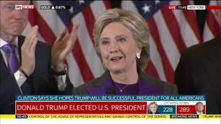 Hillary Clinton's concession speech