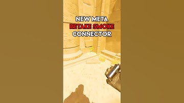New Meta Retake Smoke For Connector On Anubis! #cs2  #csgo #easy #cs2anubis  #csgomoments #gaming