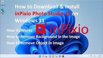 How to Install inPixio Photo Studio 12 on Windows 11/10 ! How to Remove Background ! Remove Object