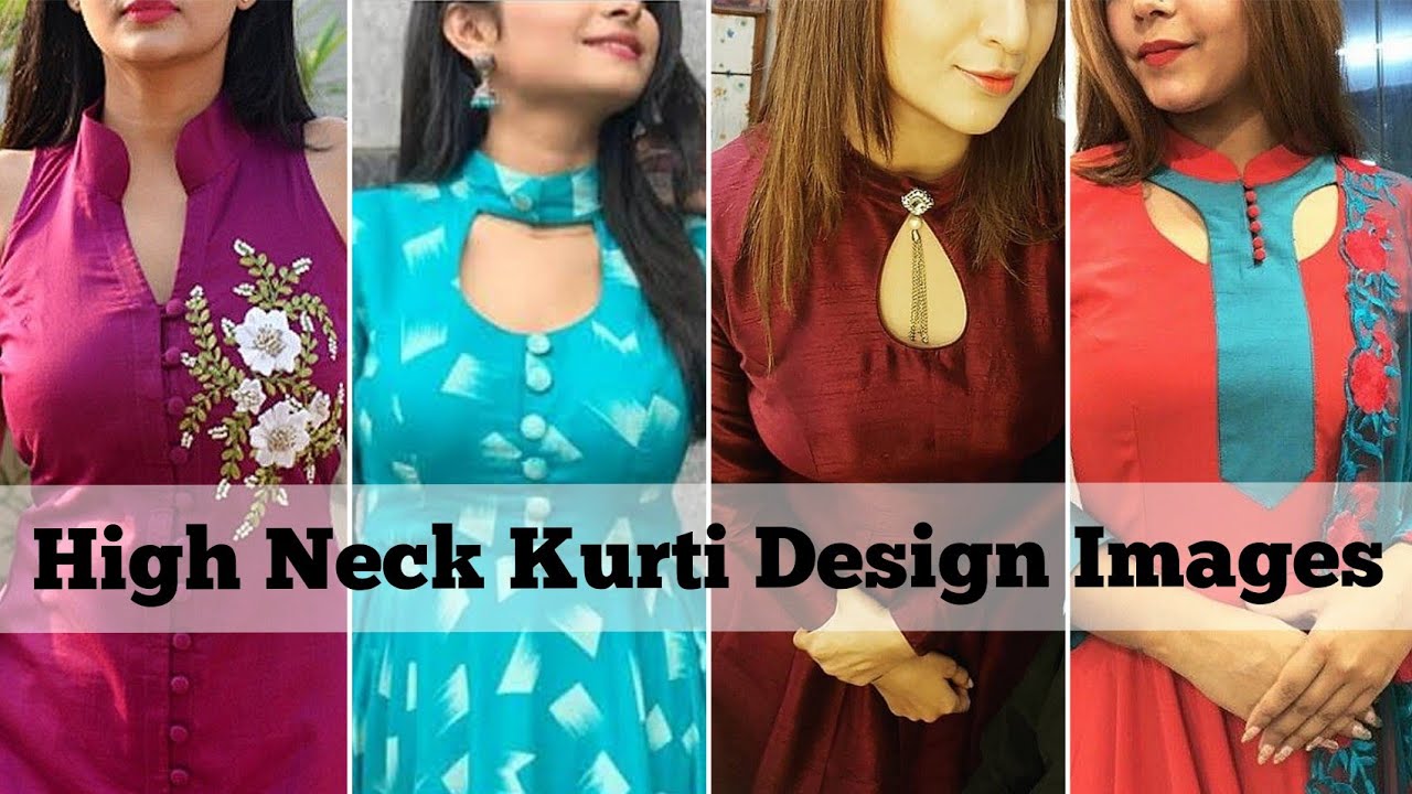 Printed Cotton Kurti Neck Design / Cotton Kurti Front Neck Design / Cotton  Kurti Ke Neck Design - YouTube