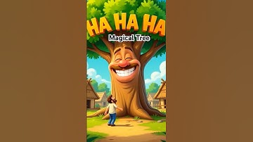 Magical Tree|Ped Bolne Lga| Funny Story| #shorts #ytshorts #viral #cartoon #trending #magical #tree
