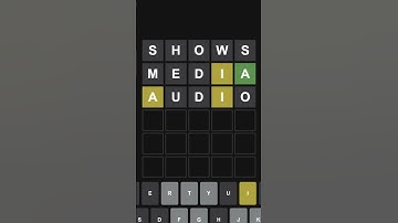 60 | would using tv related words work in wordle