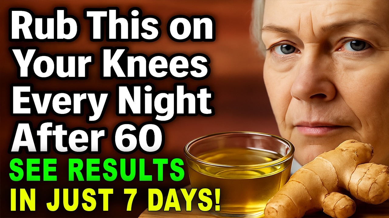 Seniors: Use Olive Oil with Ginger to Relieve Knee Pain in Just 7 Days