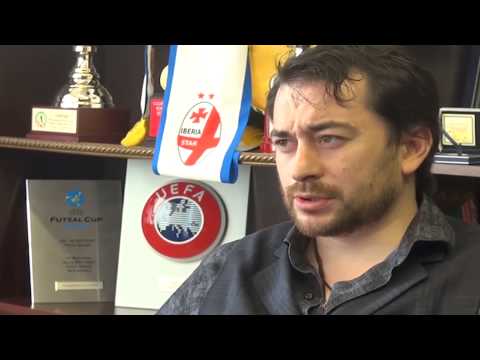 სტუმრად ფუტსალის ასოციაციის პრეზიდენტ ვახტანგ წერეთელთან