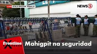 Ayala Bridge at ilang kalsada sa Maynila, pansamantalang isinara | Frontline Express