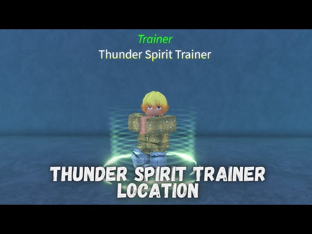 Every Spirit Trainer Location In Anime Story Update 2 