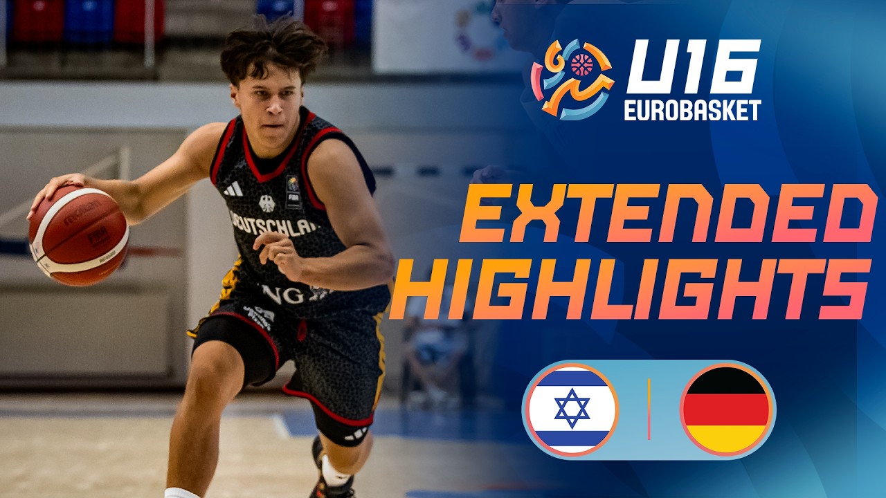 Round of 16: Israel ๐ฎ๐ฑ vs Germany ๐ฉ๐ช | Extended Highlights | FIBA U16 EuroBasket 2026