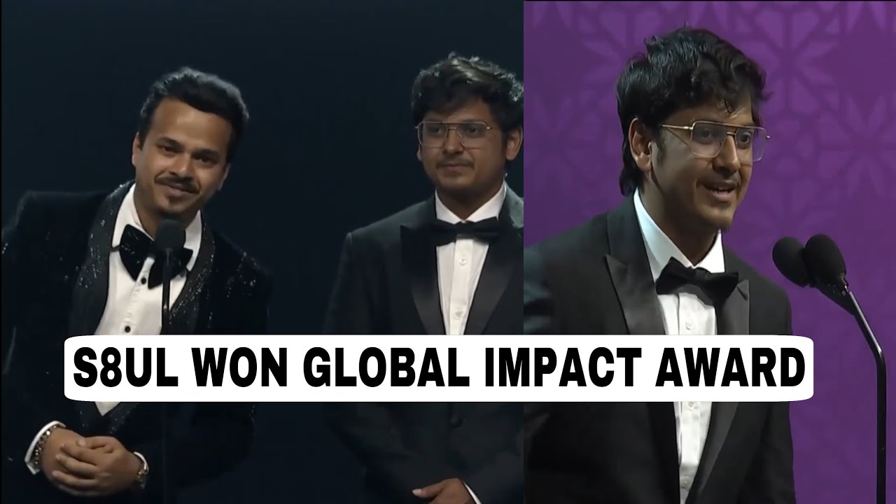 Mortal Thug Speech at Esports Award 🥇 | S8UL win again | Mortal speech 🎤 for Fan | 8bit Thug OP