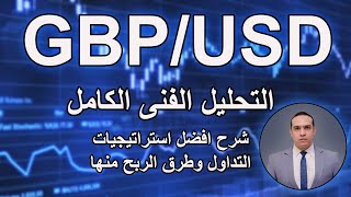 FOREX | GBP/USD multi timeframe analysis - in arabic