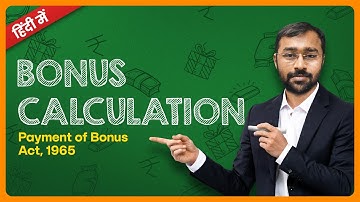 ✅Payment of BONUS ACT & amendments | DIWALI bonus calculation in Excel Sheet