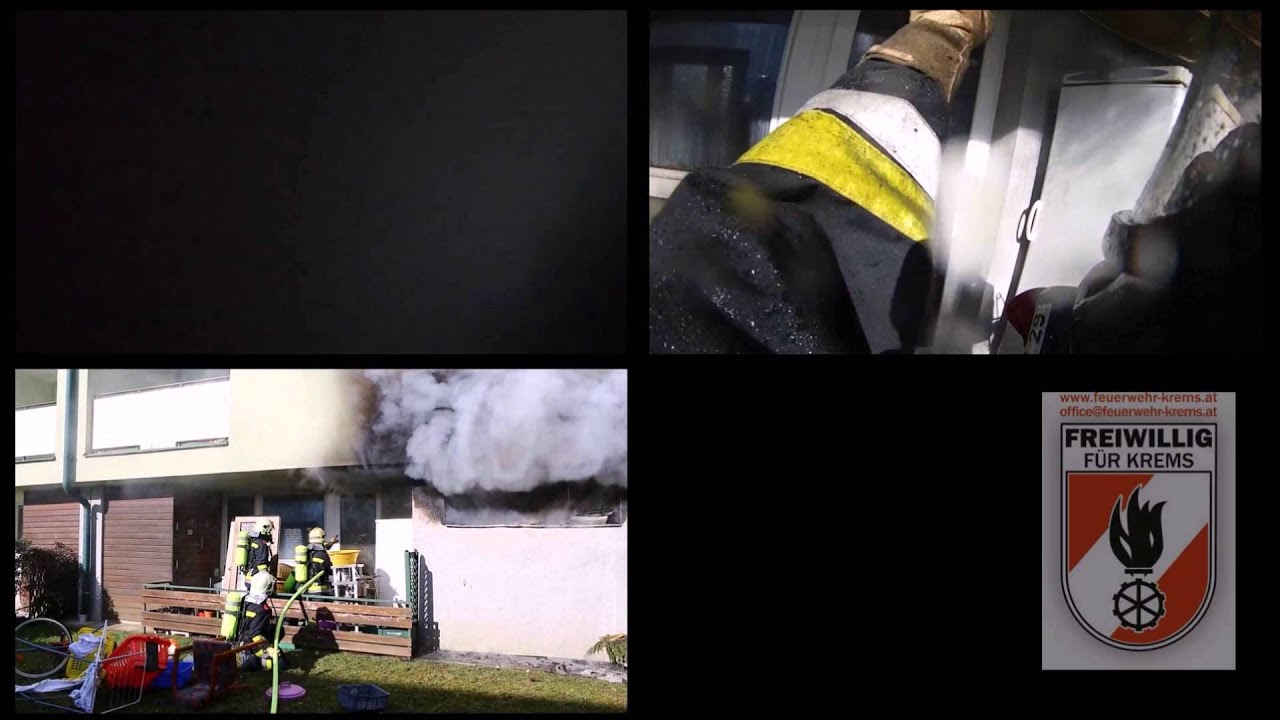 Wohnungsbrand in Krems