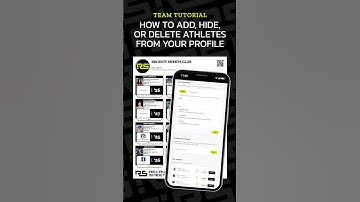 How to Add, Delete, or Hide Athletes on Your Team Profile | Recruit Sheets Tutorial