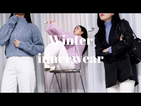4만원 이하 쿨톤 룩북 | 겨울 이너템 | 해외직구✈️ | (feat.SHEIN)