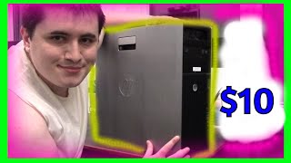 I Rescued this HP Z620 for $10 from a Recycler! Let's Look at it!