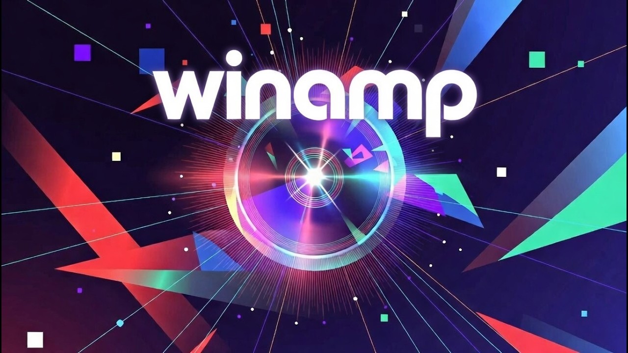 Chill Winamp Visualizer Glow: AI Mellow Techno & Trance (Nostalgic Vibes)