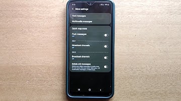 Hoe u het Broadcast Channel-bericht van uw Samsung Galaxy Mobile kunt uitschakelen