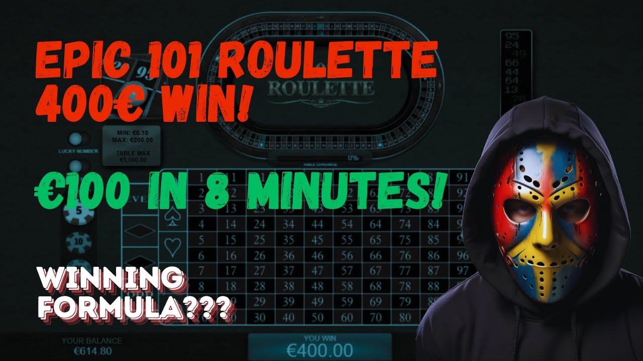 Conquering the 101 Roulette Game: Achieving My €100 Goal with Highs and ...