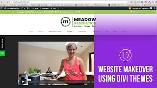 Website makeover using Divi Elegant Themes