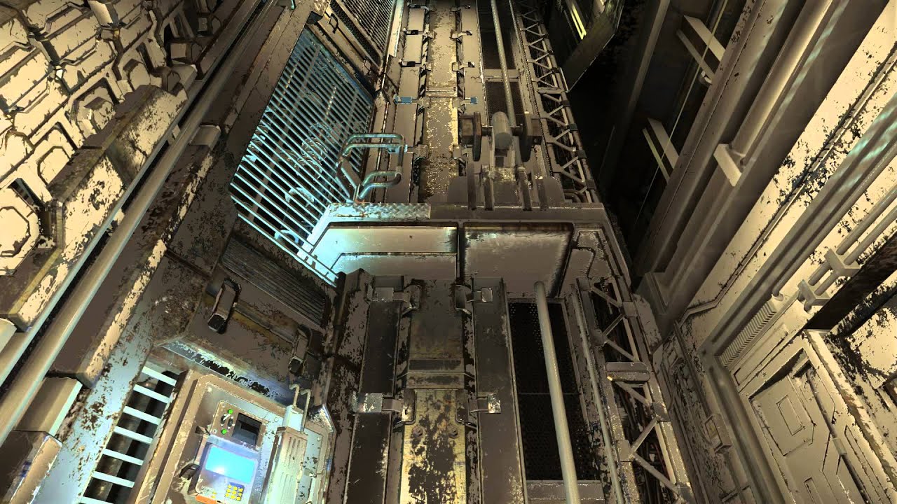 Star Citizen Broken Elevator VFG Hangar (9.2.1) - YouTube