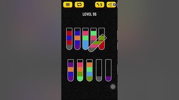 Level 55 Water Sort Puzzle