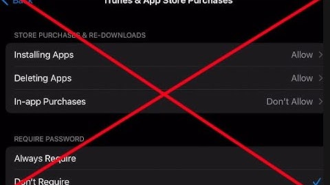How to STOP In App Purchases on iPadOS 15 and iOS 15
