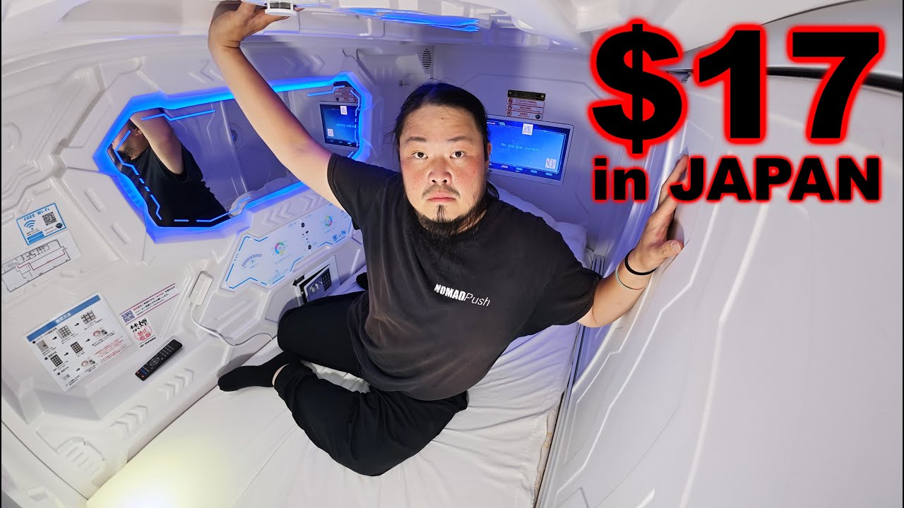 A Homeless Night in Japan’s $17 Capsule Hotel