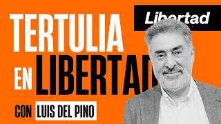 La Tertulia de Luis del Pino con Lucía Etxebarria, Rafael Nieto e Isabel Pérez Moñino.
