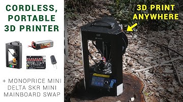 Portable 3D printer guide - Monoprice Mini Delta mainboard swap and conversion