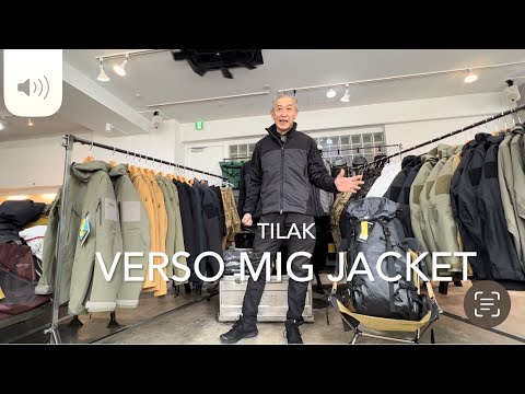 [TILAK] VERSO MIG JACKET Updated 2023 military specification insulation  jacket