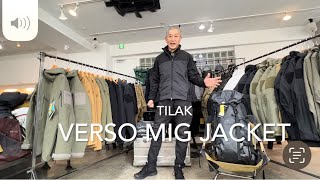 【TILAK】VERSO MIG JACKET 2023年アップデートされたミリタリー仕様のインサレーションジャケット (字幕付き）