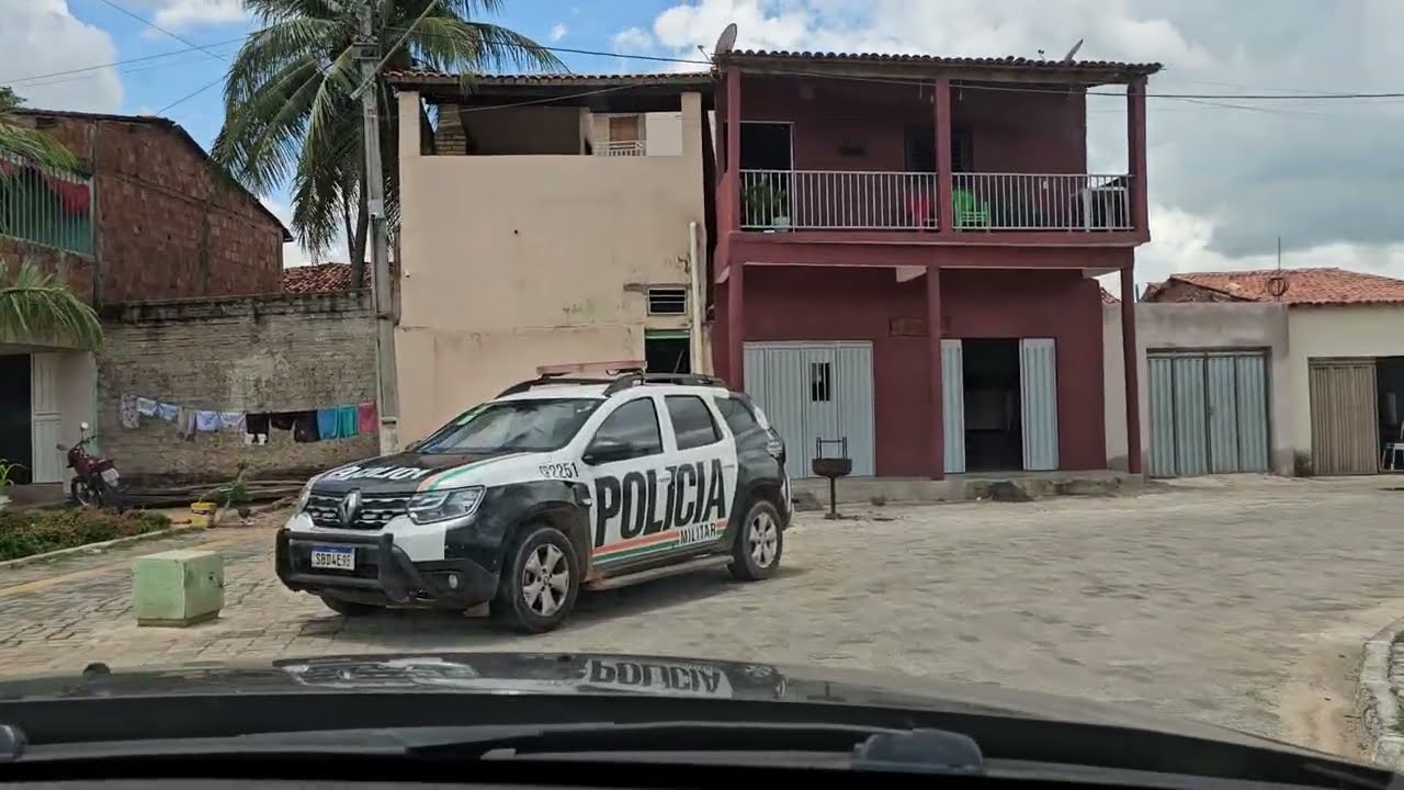 Passando pela parede do Açude do Junco em Granjeiro-CE 