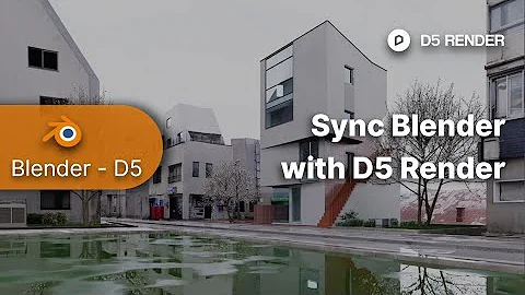 Blender - D5 Render Livesync Tutorial | Real-time Rendering Workflow