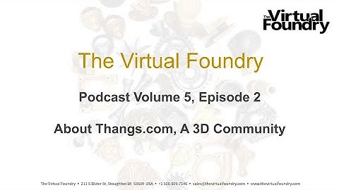 Podcast V5E2 - About Thangs.com, A 3D Community