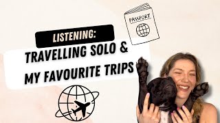 My dog sits on my lap & distracts me while I talk about travelling 🌎🐾