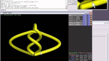 Drawing twist knots in PyMOL with PyKnot