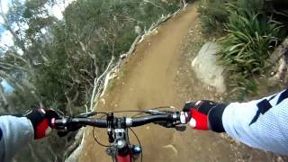 Thredbo Mountain Bike Flow Trail (no music) - Giant Reign, GoPro Camera Mix